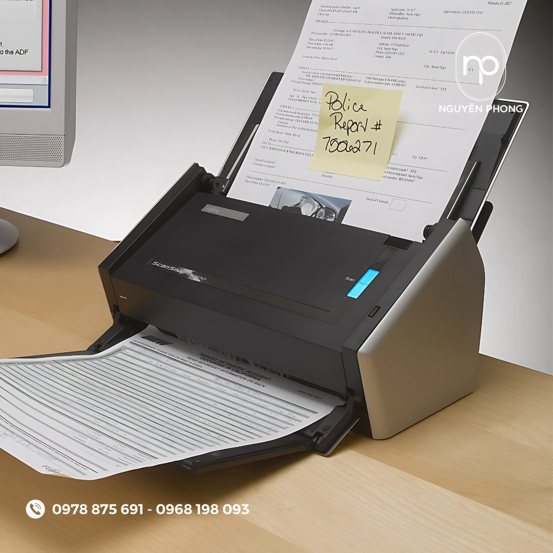 Scan bằng máy in

